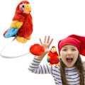 Pikkukuva 1 / 8: Merirosvopapukaija Pehmo Olkapää Täytetty Merirosvoteemajuhlat Asusteet Eläinlelut Söpöt Pehmot Lapsille Red Feather