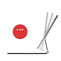 Pikkukuva 3 / 5: Magic Keyboard iPad 12.9:lle - Multi-Touch-ohjauslevy, Bluetooth-yhteys - Englanti black