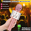 Miniatyrbild 3 av 5: Karaoke Trådlös Mikrofon Bluetooth Handhållen Mikrofon för Barn