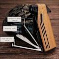 Miniatyrbild 4 av 5: 4 i 1 Pip Tändare Portabel Pip Tändare för Utomhus Inomhus Present till Män Light Wood Grain