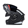 Miniatyrbillede 2 af 8: Arrival Herre Motorcykel Professionel Racing Flip Up Hjelm Abs Materiale Modulære Dobbelt Linse Hjelme 7 S（55-56）