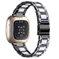 Miniatyrbild 1 av 5: För Fitbit Versa 4 Klockarmband Multicolor Black/White