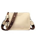 Miniatyrbild 5 av 5: Äkta Läder Dam Tote Väska Lyx Mjukt Nappa Dam Axelremsväska Crossbody Väskor 2024 Mode Kvinnlig Messenger Sac Green 27 10 20