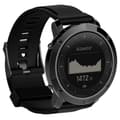 Silikoninen kellon ranneke SUUNTO Traverse -kelloon Black