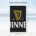 Pikkukuva 4 / 5: Guinness Kylpypyyhe Unisex Pyyhkeet Muoti Pyyhe Superhieno Kuitu Rantapyyhkeet-DW676