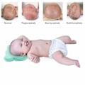 Miniatyrbild 5 av 7: Baby Stereotyp Kudde Memory Foam Kudde Nyfödd Spädbarn Skydd Huvudform Sovkudde Resekudde för 0-24 månader blue