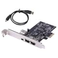 pcie firewire-kort Kompatibelt med Windows 10, ieee 1394 pci express-kontroller