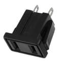 Miniatyrbilde 3 av 3: 30 x US Type Panelmontering AC Strømuttak AC 250V 10A Black