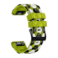 Pikkukuva 2 / 8: Silikoninen ranneke Garmin Fenix 7x 7 6 5 6X Pro 5X Plus Fenix 3HR Quick Release 22 26mm -rannekkeelle Garmin Enduro 2 -kellonauha lime 22mm width strap