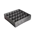 Miniatyrbild 1 av 6: Lådinsats Underklädesförvaring Strumpor Och BH Byxor Förvaringslåda Skåp Lådinsats För Kläder Slipsar Garderobskläder LK-White 6 Grids
