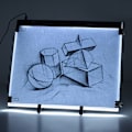 Miniatyrbillede 3 af 8: INF LED tegnebræt A3 lysbord