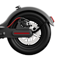 Miniatyrbilde 3 av 5: Bakskjermbeskytter for Xiaomi 1S/M365 Elektrisk Sparkesykkel - Svart