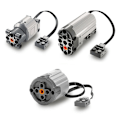 Miniatyrbillede 4 af 5: Tekniske Dele Konstruktionsmotor XL-Motor 8882 Motor til Elektriske Funktioner Konstruktionssamlesæt Legetøjsdel