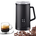 Miniatyrbild 1 av 6: Automatisk 4-i-1 elektrisk mjölkskummare för cappuccino, mjölk, varm choklad och isad mjölk white