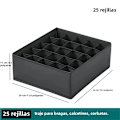 Miniatyrbild 2 av 6: Lådinsats Underklädesförvaring Strumpor Och BH Byxor Förvaringslåda Skåp Lådinsats För Kläder Slipsar Garderobskläder 25 Grids