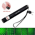 Miniatyrbillede 4 af 5: 532nm Fokuserbar Laserpen Multifunktionel Laserpegepind til Præsentationer Blue Purple Light