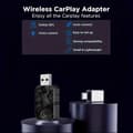 Miniatyrbillede 4 af 5: 2-i-1 Trådløs CarPlay-adapter til Android Mini Auto Trådløs Adapter, 5Ghz WiFi Type-C/USB Plug Play