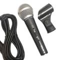 Shure SM58 Dynamisk Vokalmikrofon Trådbunden Mikrofon Med Strömbrytare Med Kabel Helt Ny
