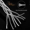 Miniatyrbillede 4 af 5: Type-C til 4,4 mm lydadapter til Huawei V30 P30 Pro Xiaomi Mi 10 Oneplus 7T Pro Type C til hovedtelefon lydkabel