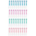 40-pack Mini Disposable Travel Toothbrushes - 5 in 1 Function