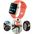 Miniatyrbillede 6 af 7: I7 Pro Max Smartwatch, Bluetooth-enhed, Opkald, pulsmåling, Silent Way, ultralavt strømforbrug i7 Pro max-black