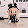 Miniatyrbild 3 av 5: Heta Original 17cm Labubu Dockkläder Hjärta Macaron Baby Hänge Kläder Emalj Ansikte Kläder Tecknad Ersättningsdekoration Gåvor F Endast kläder F Only clothes 17CM No Doll