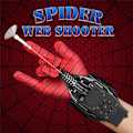 Miniatyrbillede 6 af 9: Spidermand-net-skyder, der faktisk skyder ægte reb - Launcher håndleds-legetøj rollespil Blue