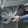 Miniatyrbilde 7 av 8: Mat Vakuumforsegler Maskin Tørre og Fuktige Matmoduser Automatisk For Lett Matkonservering Med 10 stk Poser Papir For Matkonservering Hjemmekjøkken SO Silver  EU