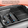 Pikkukuva 7 / 7: 7635 Flavorizer -tangot Weber Spirit II E210 S210 -grilleihin, 15,3\" Päivitetyt tangot Grillin varaosat Weber II & I E215 E220 S220 GS4 -grilleihin, (3. 7635/2-3PCX