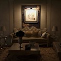 Miniatyrbilde 2 av 5: Fjernkontroll vegglampe, trådløs LED-lampe for bilder, oppladbart batteri, 300 lumen lysstyrke, justerbar, for fresko og dartskive med metallkropp