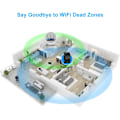 Pikkukuva 2 / 5: WiFi-toistin, Tehokas WiFi-vahvistin, N300 WiFi-laajennin, WiFi-signaalivahvistin, 1 Ethernet-portti, Kattaa jopa 200