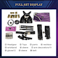 Miniatyrbillede 1 af 4: Hurtig levering ol Jinx Cosplay Kostume Uniform Sæt eague Of egend - Perfekt kostume Kostume Costume L
