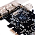Miniatyrbillede 4 af 4: pcie firewire kort til windows 10, ieee 1394 pci express controller