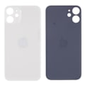 Miniatyrbild 5 av 5: Batterilucka för iPhone 12, reparationsdel (Standardversion med kameralinsringhål) - Multicolor Green