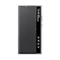 Pikkukuva 1 / 4: Apply To Samsung Mirror Smart View Flip-free Answering Cover Yhteensopiva Galaxy Note 20 / Note20 Ultra 5g Puhelimen Led-kuoren S-view-kuoren Ef-zn985 Mo kanssa Black compatible Note 20 Ultra