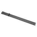 Miniatyrbillede 3 af 6: 20 mm metal mesh urrem i rustfrit stål med hurtigudløsning, generel urrem til Galaxy Watch, til Vivoactive HR, til Amazfit GTS 2 Mini, sort