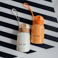Miniatyrbild 5 av 6: Mini Termosmugg 200ml/360ml Fickmugg Rostfritt Stål Termisk Kaffe M Vakuumflaska Isolerad Varmvattenflaska Barnpresent Orange