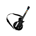 Miniatyrbillede 1 af 5: til PC/Playstation 3 Rockband Clone Hero Guitar Hero Spil Trådløs Controller black
