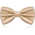 Miniatyrbillede 1 af 7: Herre Butterfly, Klassisk Ensfarvet Butterfly til Mænd, Satin Tux Butterfly, Justerbar Formel Butterfly til Fest, Bryllup Champagne