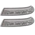 Sidespeil LED Blinklys for-HYUNDAI Santa Fe Santafe silver