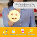 Miniatyrbilde 5 av 5: Scrub Daddy & Scrub Mommy Dobbeltsidig Svampsett - Ergonomisk, Ripefri Rengjøring For Kjøkken, Bad & Mer - Polyuretan, Trygg På Flere Overflater Random Color 3pcs
