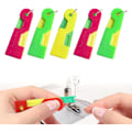 Miniatyrbillede 1 af 8: Nåletrådere til syning, Plastik nåletrådere, Professionelt sytilbehør, Nåletråder til symaskine, Nåletråder til syning og håndarbejde (5 stk) 5PCS