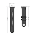 Pikkukuva 7 / 8: Muodikas pehmeä TPU-ranneke Redmi Watch 4 -älykellolle, ranneke Xiaomi Mi Band 8 Pro -älykelloon, Bralet-ranneke, kellon ranneke, urheilutarvikkeet Red Para redmi reloj 4