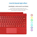 Miniatyrbild 4 av 5: Microsoft Surface Pro 7+/7/6/5/4/3 Bakgrundsbelyst Bluetooth-tangentbord med pekplatta Multicolor Style B