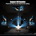Pikkukuva 6 / 7: 5G 4K Projektori Smart HD LED WiFi Bluetooth HDMI. USB Android Kotiteatteri - PA