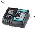 Miniatyrbillede 1 af 5: Batterioplader til Makita 14V-18V BL1815 BL1840 BL1830 DC18RC Erstatning Mengxi AU Plug