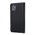 Miniatyrbillede 3 af 5: CMAI2 Litchi Korn Auto-absorberende Læder Wallet Cover til iPhone 11 6.1 tommer (2019) - Black