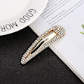 Miniatyrbilde 5 av 5: 4 stk Rhinestone Snap Clips Store silver,gold