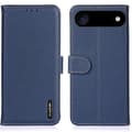 KHAZNEH iPhone Air Wallet Case Genuine Leather - Blue