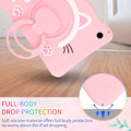 Miniatyrbillede 5 af 5: CDQ Etui til Samsung Tab A8 10.5 med Roterende Stativ SM-X200/X205